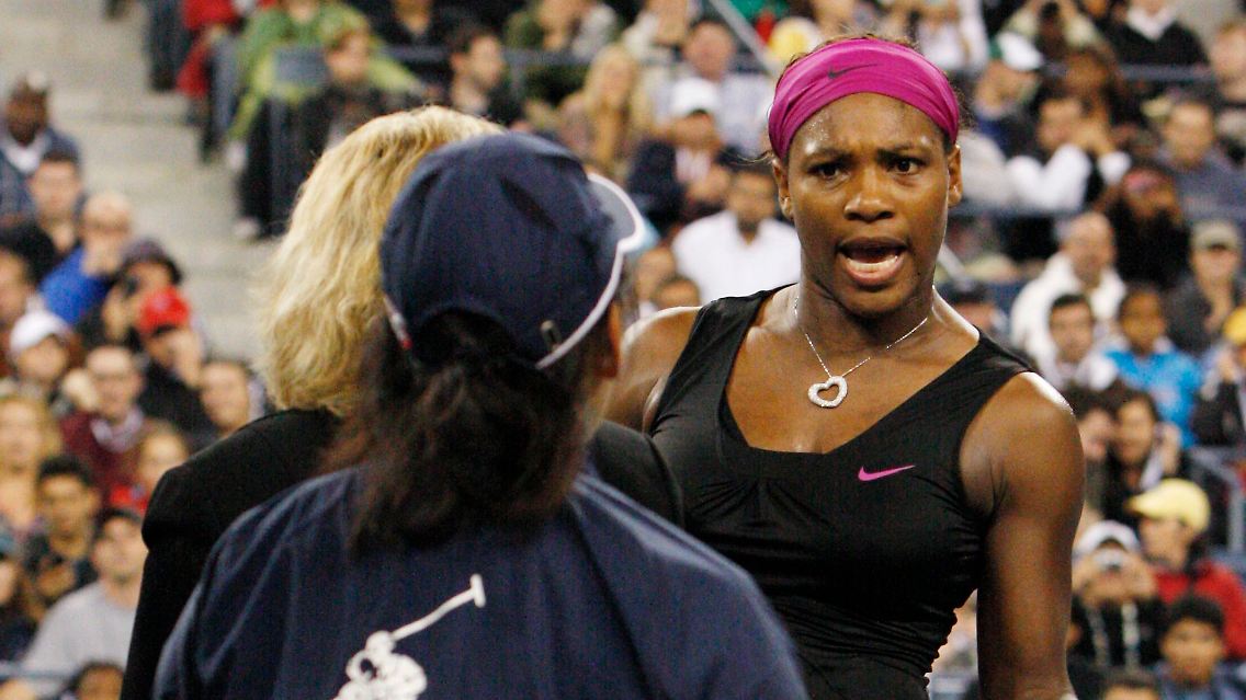 Serena Williams verlor nach einem vermeintlichen Fußfehler die Beherrschung - und dadurch das Match.