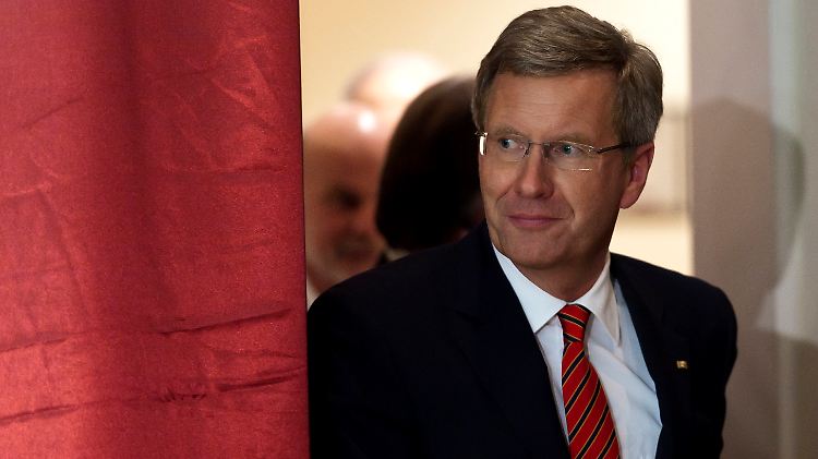 Wulff hörte Weihnachtslieder und lehnte unangenehme Fragen ab.