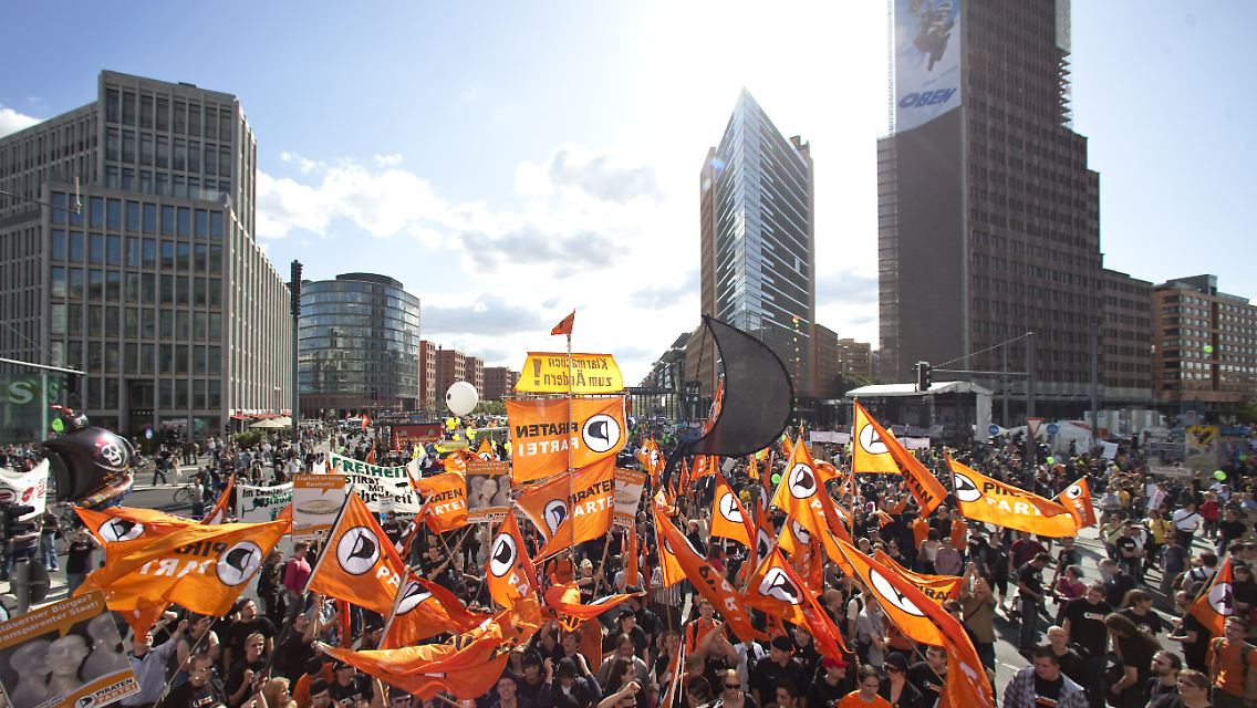 Die Demonstration verlief ansonsten völlig friedlich.