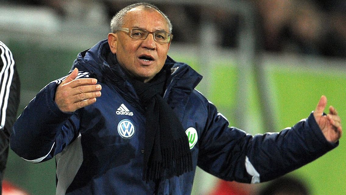 "Deshalb musste ich mich korrigieren und habe einen richtigen Stürmer gebracht": Felix Magath.