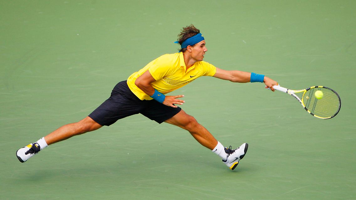 Rafael Nadal gelangen nur sechs Spielgewinne.