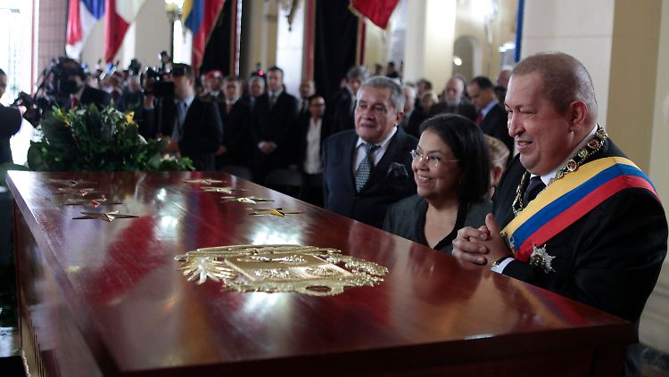 Chávez ist ist ganz begeistert.