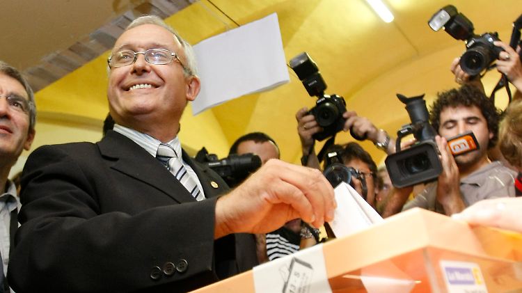 Der Bürgermeister der Gemeinde Arenys de Munt stimmte bereits im September für die Loslösung von Spanien.