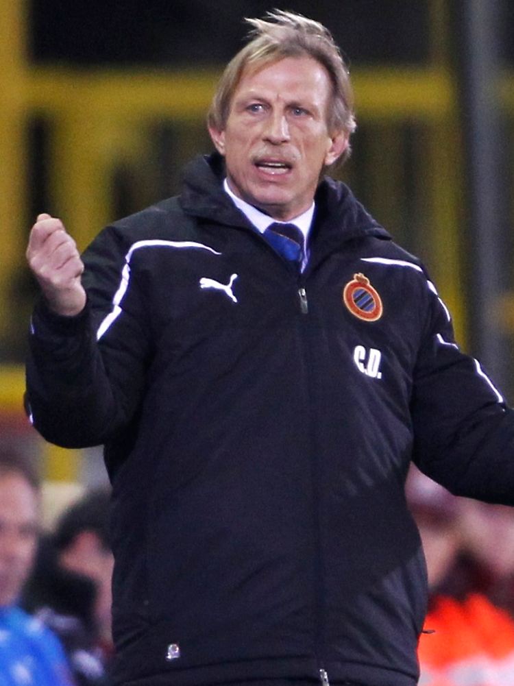 Auch verliert mal: Christoph Daum, Trainer des Fc Brügge.