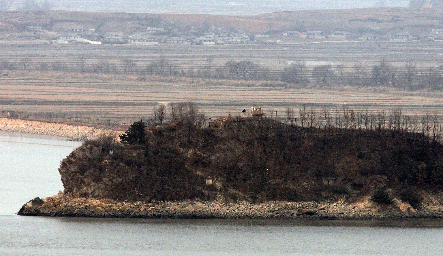 An der Grenze zwischen Nord- und Südkorea herrscht Spannung.