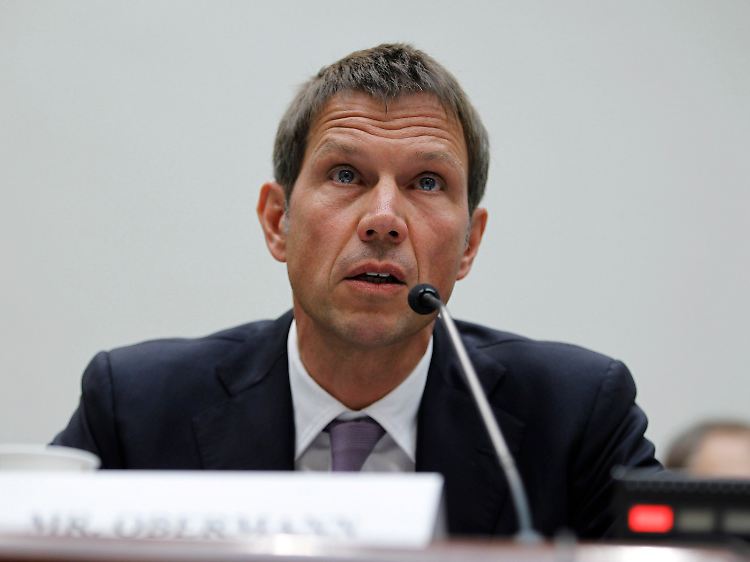 Bis zum Schluss war keine Bereitschaft zu erkennen, sich im Detail mit Zugeständnissen zu befassen": Obermann bei einer Anhöhrung zum AT&T-Geschäft in Washington (Archivbild).