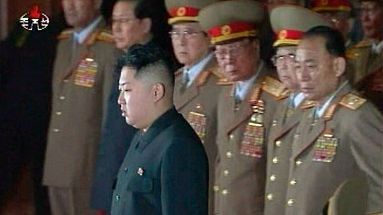 Nun Oberbefehlshaber der nordkoreanischen Armee: Kim Jong Un.