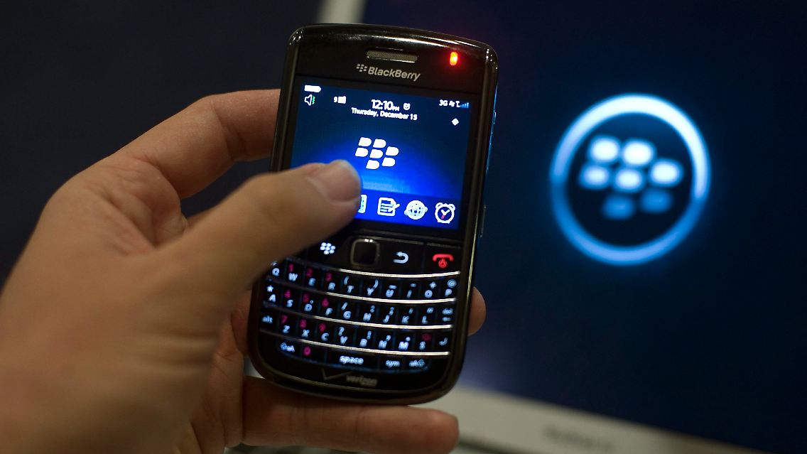 RIM verliert mit dem Blackberry Marktanteile.