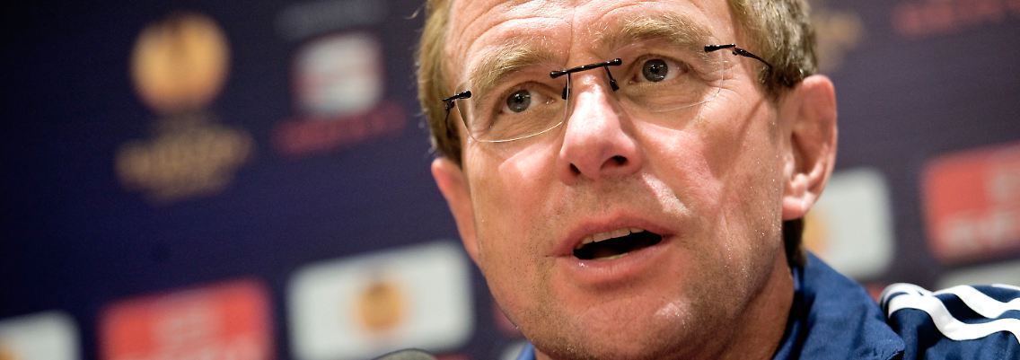 "Spätestens im Sommer": Ralf Rangnick.