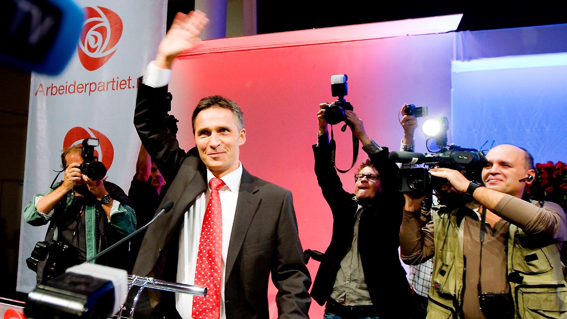 Der Sozialdemokrat Stoltenberg kann weiterregieren.