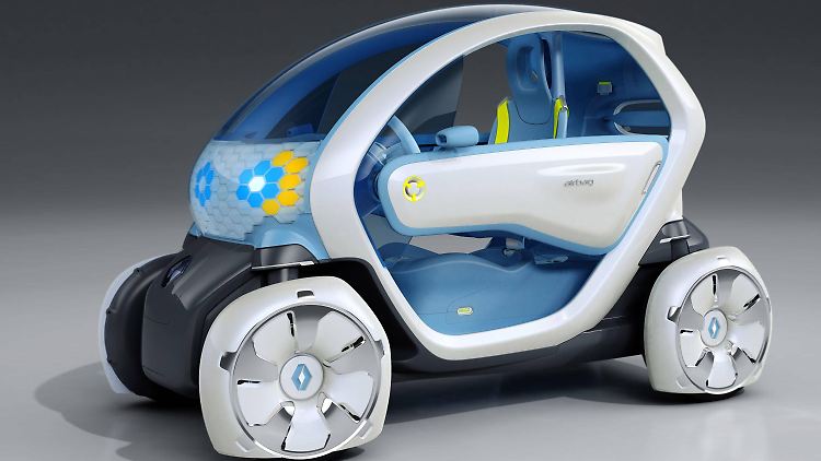 Unkonventionell: der Stadtflitzer Twizy.