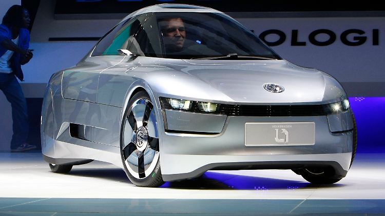 Der ein-Liter-Prototyp L1 wird vom kleinsten Dieselmotor angetrieben, den VW je gebaut hat.
