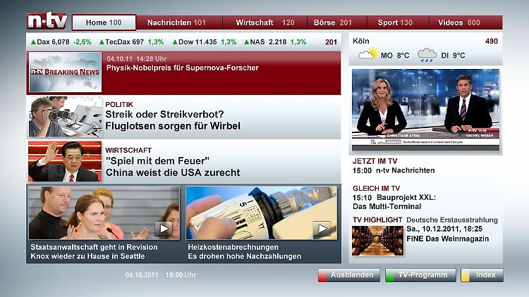 Die Startseite