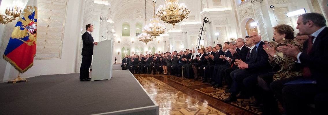 Dmitri Medwedew verspricht Reformen.