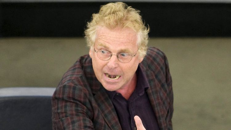 Streitbarer Europa-Parlamentarier: Daniel Cohn-Bendit.