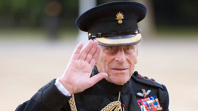 Philip an seinem 90. Geburtstag im Juni dieses Jahres.
