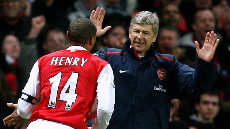 Ein Bild aus gemeinsamen Tagen: Henry und Wenger im Januar 2007.