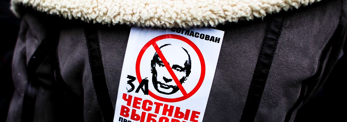 Putin soll verschwinden.