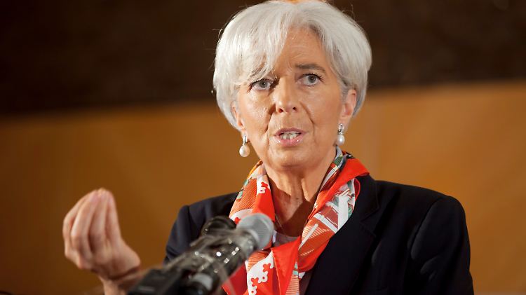 Europa muss mit einer Stimme sprechen, fordert Christine Lagarde.