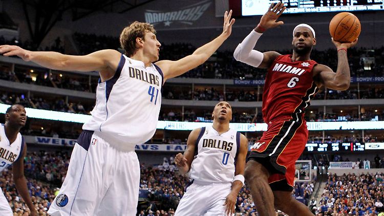 Die Mavs waren immer einen Schritt zu spät.