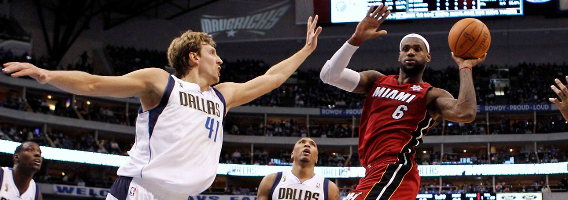 Die Mavs waren immer einen Schritt zu spät.