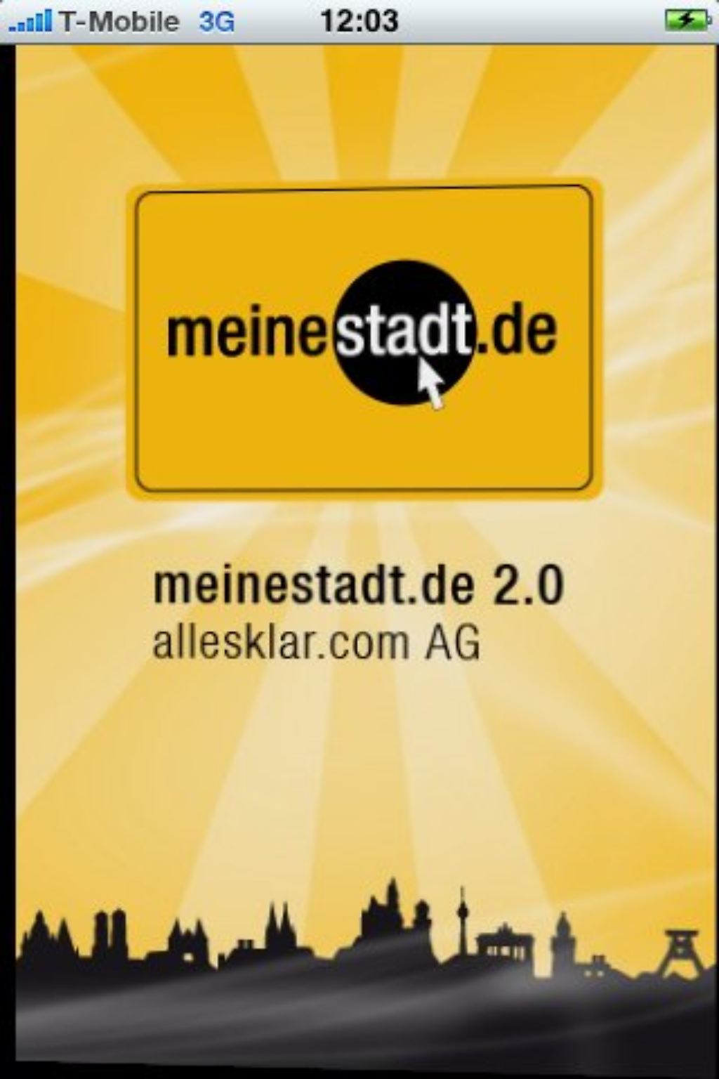 Ob Pizzeria, Post oder Bankautomat - bei dringender Suche hilft das App "meinestadt" weiter.