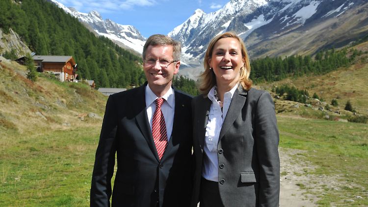 Das Ehepaar Wulff im September 2010 auf Staatsbesuch in der Schweiz.