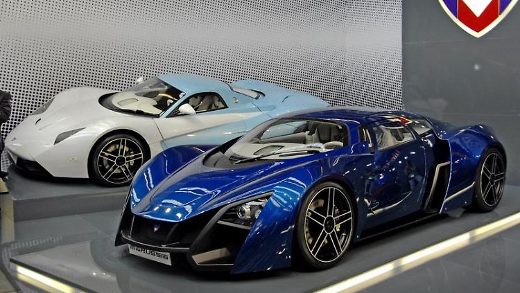 Variables Design - Käufer des russischen Supersportlers Marussia sollen ihre Vorstellungen mit einbringen können.