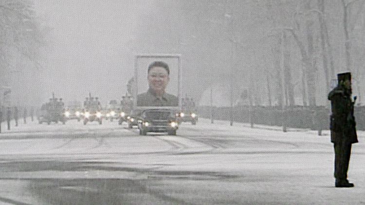 Dichtes Schneetreiben begleitete den Korso.