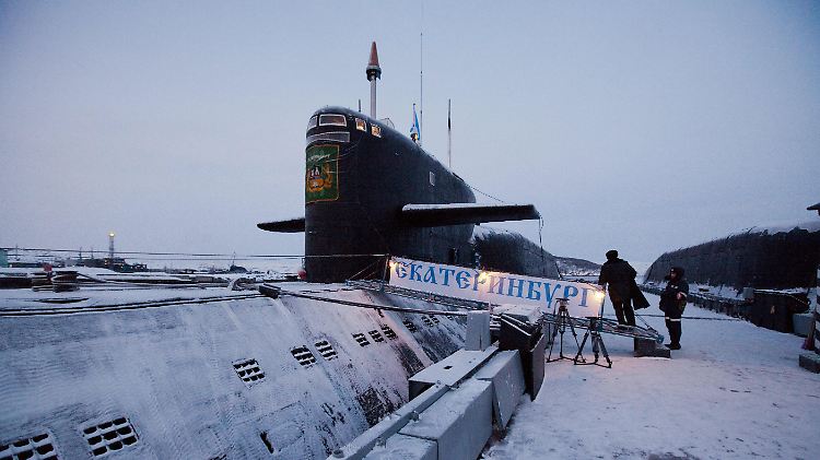 Die "Jekaterinburg" im Dezember 2010.