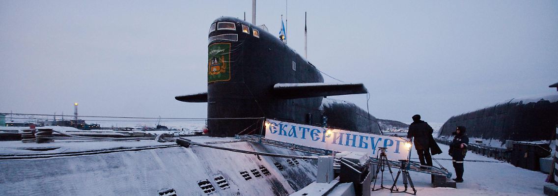 Die "Jekaterinburg" im Dezember 2010.