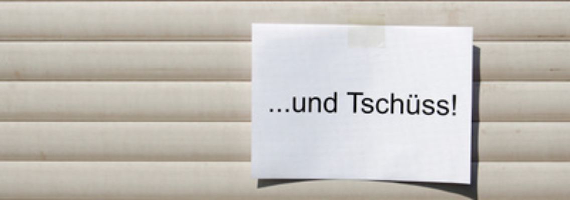 Bis zum nächsten Jahr!