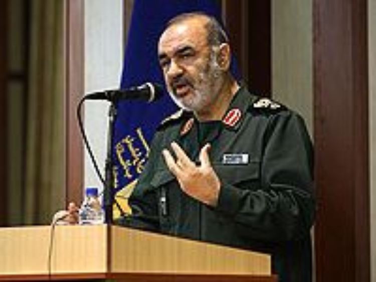 Kommandeur der iranischen Revolutionsgarden: Brigadegeneral Hossein Salami.