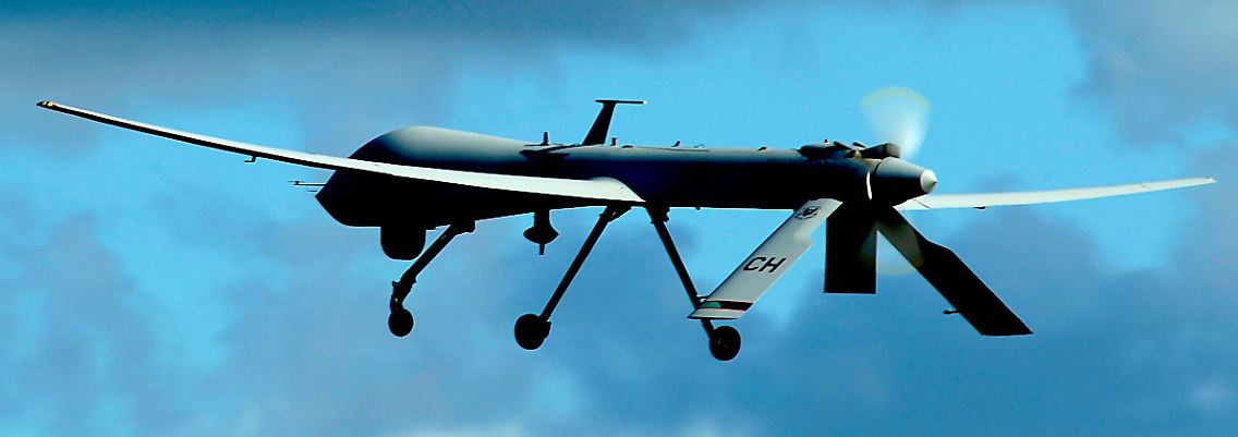 Eine Drohne vom Typ RQ-1 Predator.