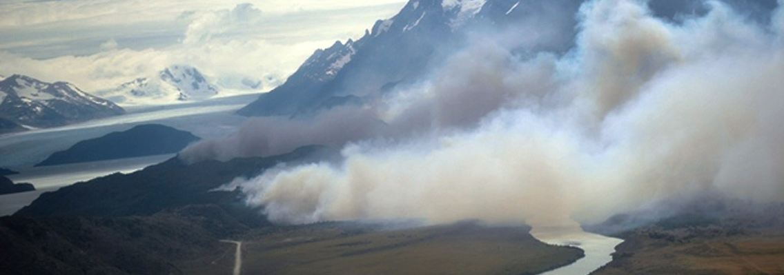 Inzwischen stehen 110 Quadratkilometer des Nationalparks in Flammen.