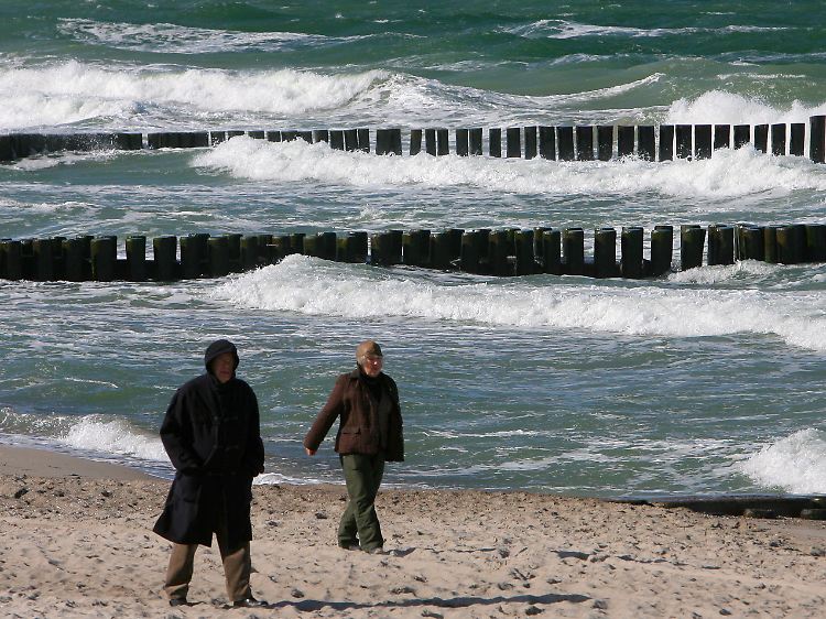 In Ahrenshoop auf der Halbinsel Fischland-Darß-Zingst.