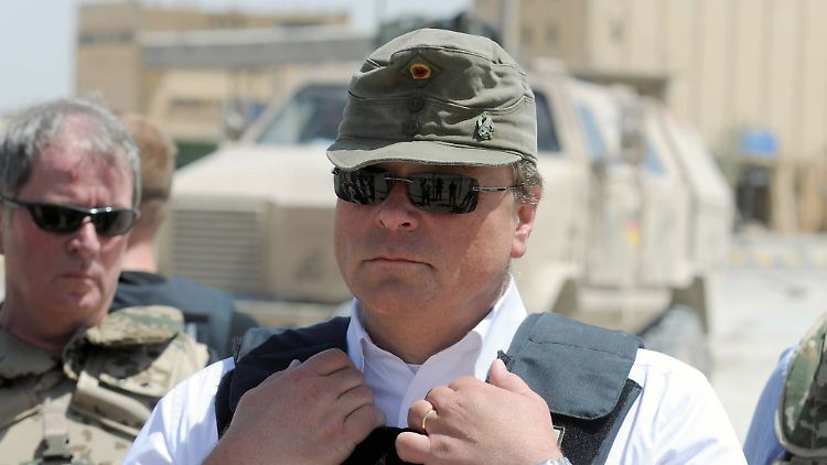 Niebel im afghanischen Masar-i-Scharif.