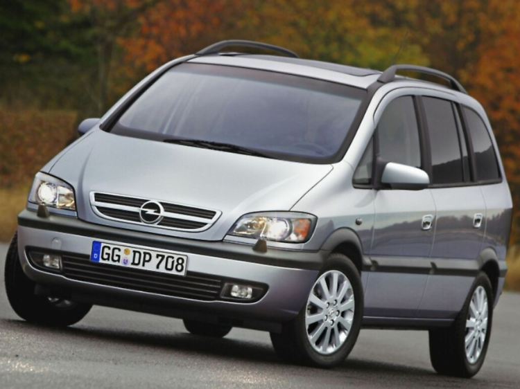 Der Opel Zafira ist serienmäßig mit sieben Sitzen ausgestattet.