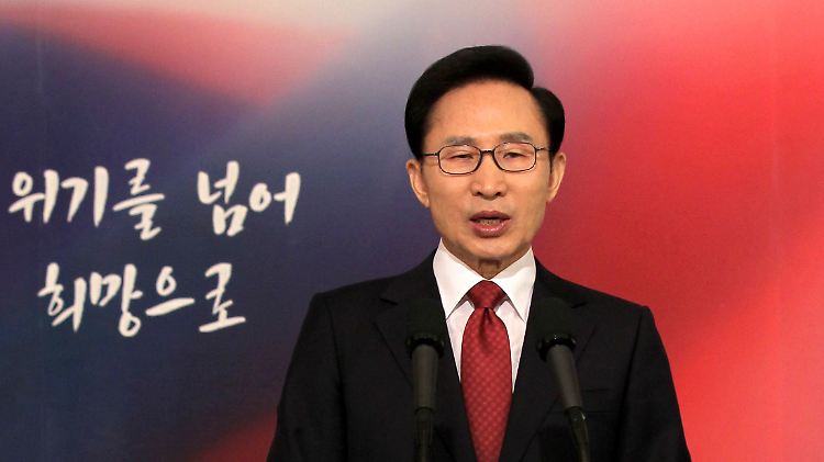 Hatte Nordkoreas Satellitenstart kritisiert: der südkoreanische Präsident Lee Myung Bak.