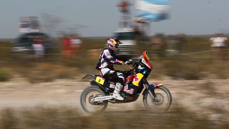 Motorradfahrer sind auf der Rallye Dakar besonders gefährdet.