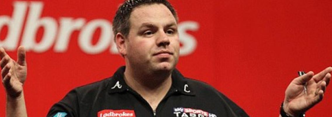 Geschafft: Adrian Lewis.