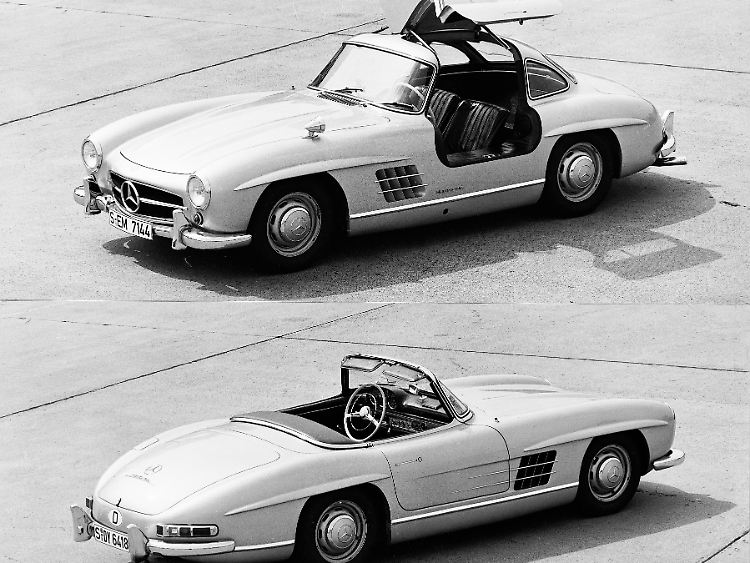 1957 gesellte sich der Roadster dazu. Schon damals waren die Fahrzeuge mit Neupreisen um die 30.000 D-Mark teuer. Heute kosten gut erhaltene Exemplare ein Vermögen.