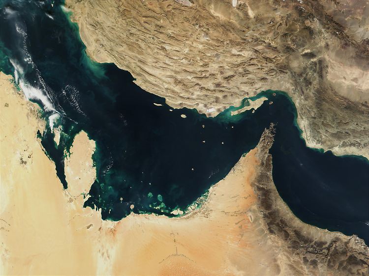 Die Straße von Hormus ist eine strategisch bedeutende Meerenge zwischen der arabischen Halbinsel und dem Iran.