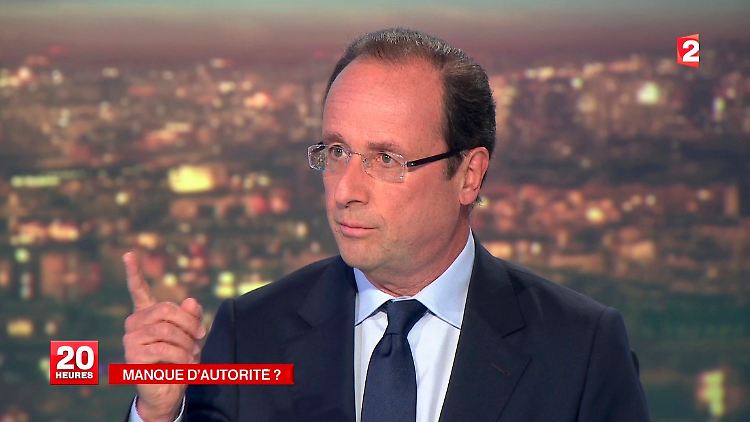 Hollande arbeitet sich an Sarkozy ab.
