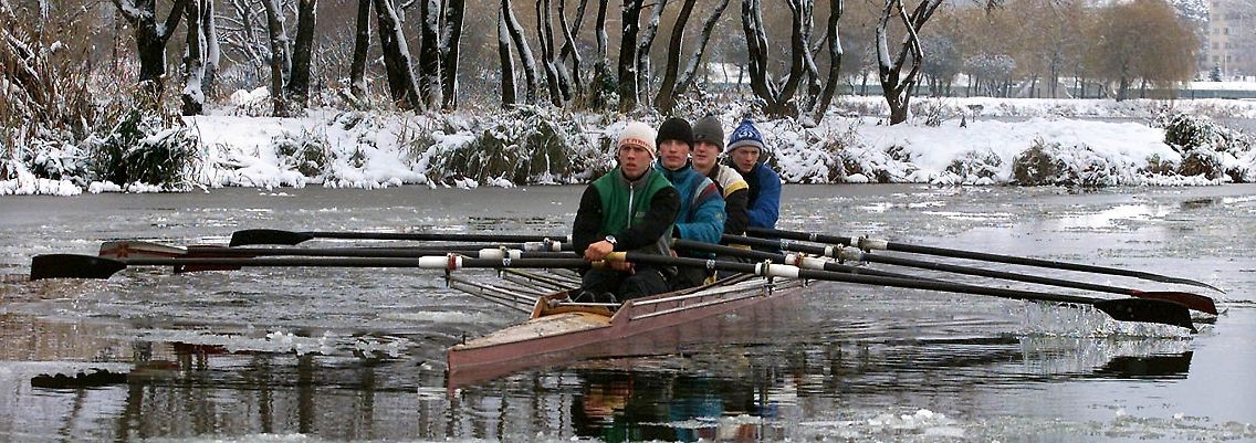 Rudertraining in Minsk.