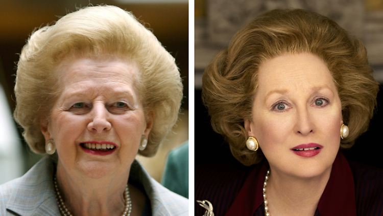Meryl Streep spielt Margaret Thatcher.