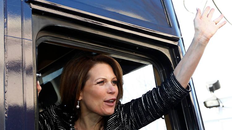 Abschied vom Rennen um das Weiße Haus: Michele Bachmann gibt auf.