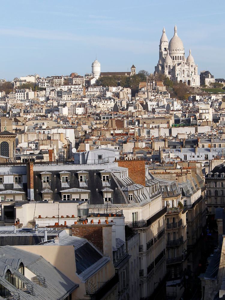 Über den Dächern von Montmartre: Investoren haben immer noch ein Herz für französische Anleihen.