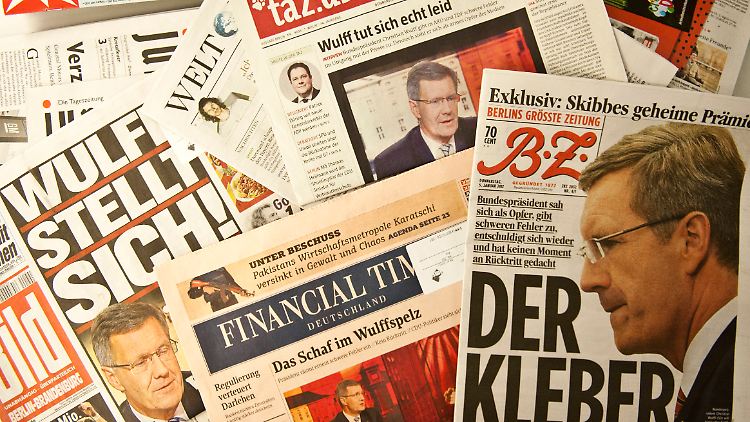 Originelle und weniger originelle Schlagzeilen: Der Fall Wulff ist ein gefundenes Fressen - nicht nur für die Presse.