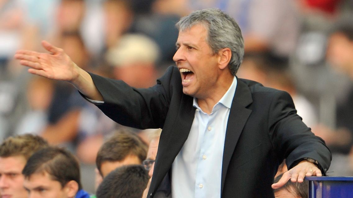 Der Vostand schwört ihm Treue: Lucien Favre.